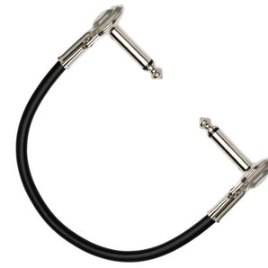 Hosa IRG-101 Low-profile Right Angle to Right Angle Guitar Patch Cable - 1 foot