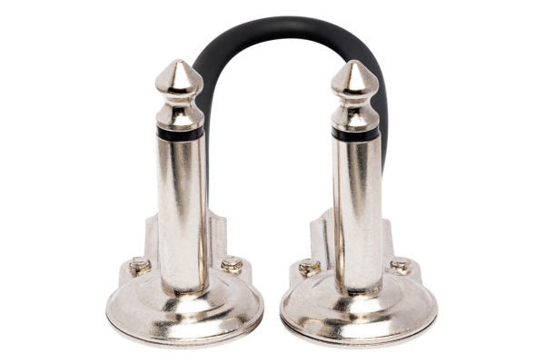 Hosa IRG-600.5 Low-profile Right Angle to Right Angle Guitar Patch Cable - 6 inch (6-pack)