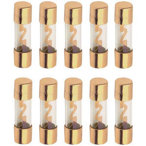 MK 10 AGU Fuse 40AMP 40 AMP AGU Fuse FUSES Gold Plated Inline Glass