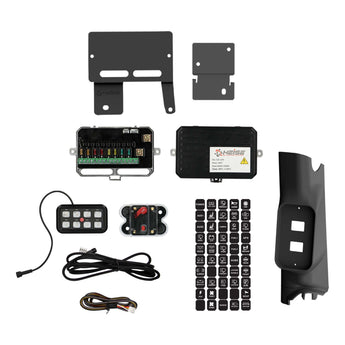 Jp Control Panel Base Card Jeep JP-APS-JK A-Pillar 8-Gang Switch Panel System – absoluteusa