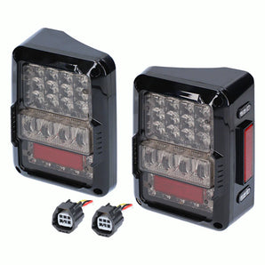 Jeep JP-TL03T LED Lux Taillights - Wrangler JK 2007-2018