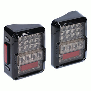 Jeep JP-TL03T LED Lux Taillights - Wrangler JK 2007-2018