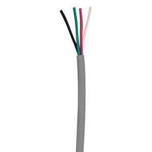 Install Bay JPWBGRW12100 Jacketed Primary Wire 4 Conductor 12GA All Copper Blk/Grn/Red/Wht - 100 ft