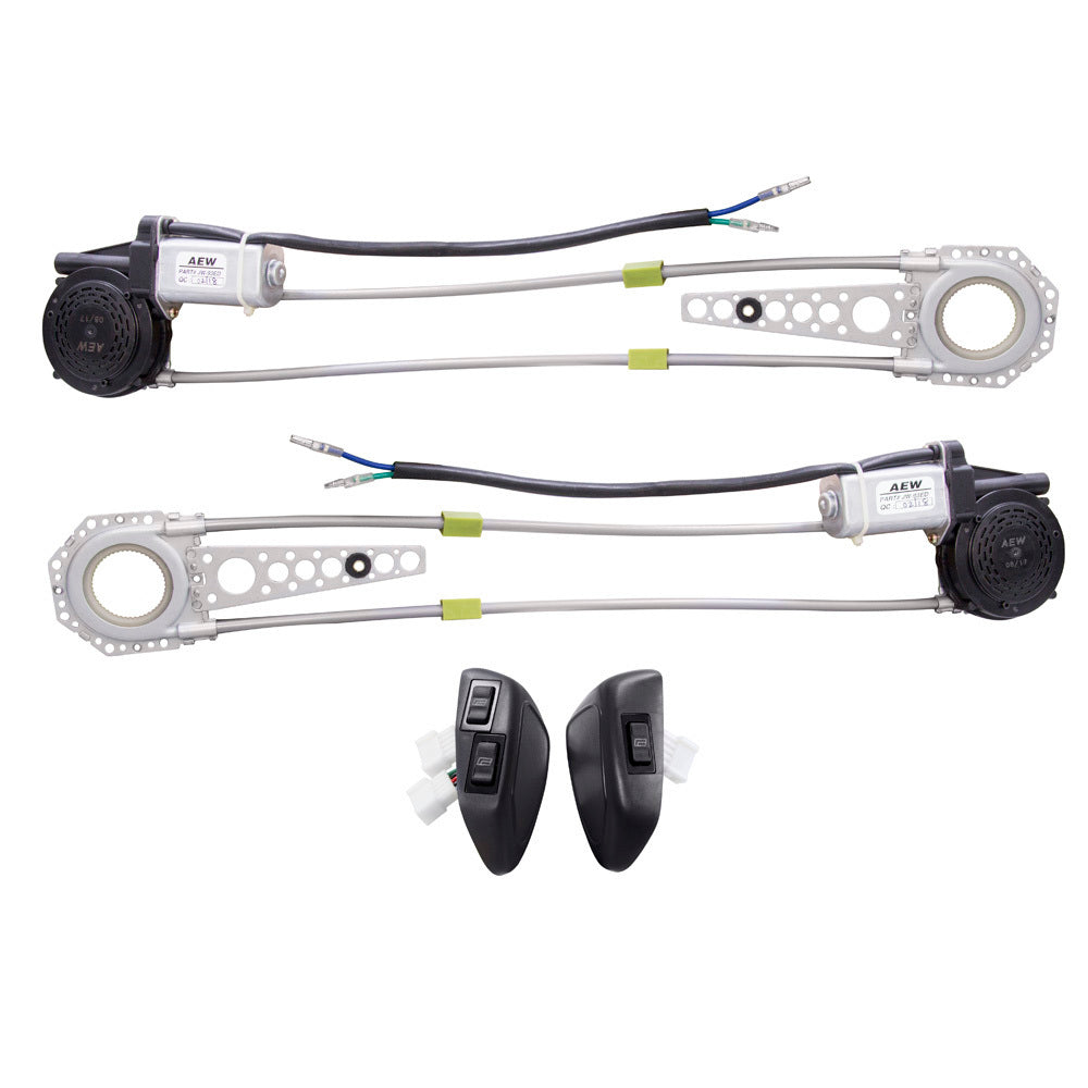 Install Bay JW-93ED Universal Power Window Set w/JW-33ED Kit (2 Door)