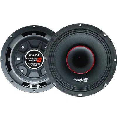 Cerwin Vega PH84 PRO Series 8" 2-Way Full-Range Coax Horn Speakers