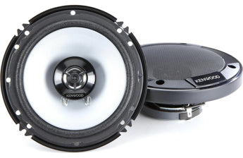2 Kenwood KFC1666S + Front & Rear Speaker Adapters + Harness For Select Honda and Acura Vehicles
