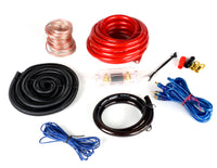 Thumbnail for Absolute KIT0RD Complete 0 Gauge Amp Kit with RCA Interconnect Cable (Red)