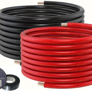 Absolute P4-50RBT 100 Feet 50' Red 50' Black 4 Gauge Power Wire BT1700 Tape