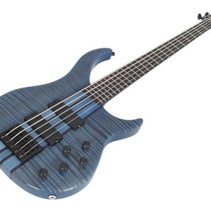 Peavey Cirrus® 5 Flame Maple 35S Trans Blue 35S Bass Guitar
