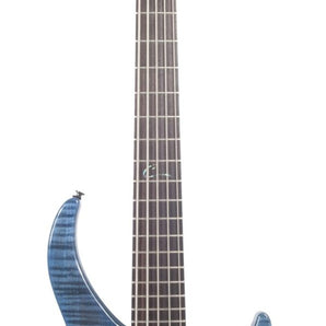 Peavey Cirrus® 5 Flame Maple 35S Trans Blue 35S Bass Guitar
