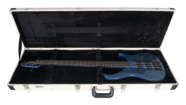 Peavey Cirrus® 4 Flame Maple 35S Trans Blue 35S Bass Guitar