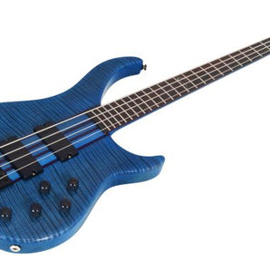 Peavey Cirrus® 4 Flame Maple 35S Trans Blue 35S Bass Guitar