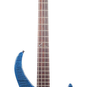 Peavey Cirrus® 4 Flame Maple 35S Trans Blue 35S Bass Guitar