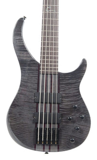 Thumbnail for Peavey Cirrus® 5 Flame Maple 35S Trans Black 35S Bass Guitar