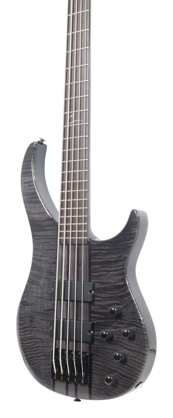 Peavey Cirrus® 5 Flame Maple 35S Trans Black 35S Bass Guitar