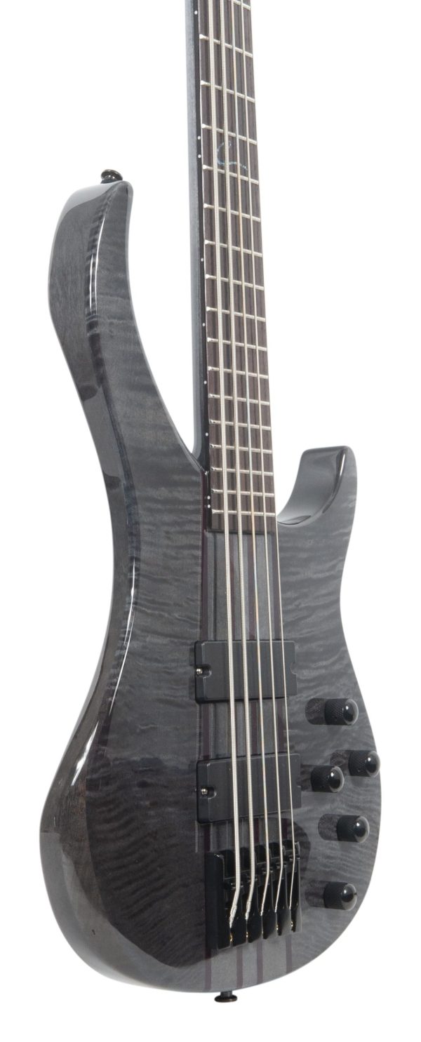 Peavey Cirrus® 5 Flame Maple 35S Trans Black 35S Bass Guitar