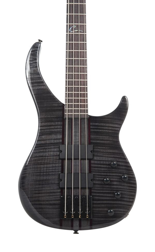 Peavey Cirrus® 4 Flame Maple 35S Trans Black 35S Bass Guitar