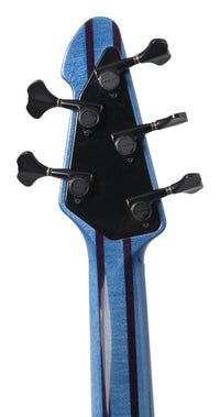 Thumbnail for Peavey Cirrus® 5 Flame Maple 35S Trans Blue 35S Bass Guitar