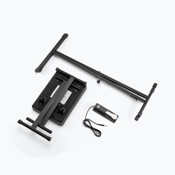 On-Stage KPK6550 Keyboard Stand and Bench Pack with Keyboard Sustain Pedal