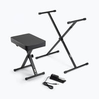 Thumbnail for On-Stage KPK6550 Keyboard Stand and Bench Pack with Keyboard Sustain Pedal