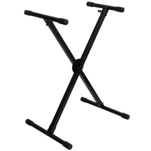 On-Stage KS8290X ERGO-LOK Single-X Keyboard Stand with Lok-Tight Construction