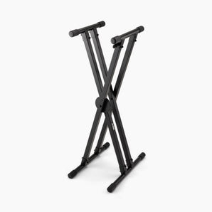 On-Stage KS8291XX ERGO-LOK Double-X Keyboard Stand with Lok-Tight Construction