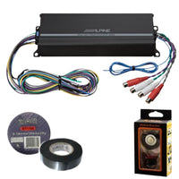 Thumbnail for Alpine KTP-445U 4 Channel 360W Universal Power Pack Amplifier Bundle