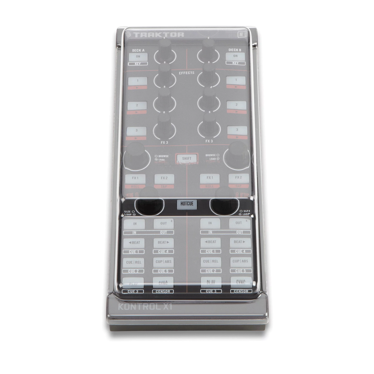 Decksaver Native Instruments Kontrol F1, Kontrol Z1, and Kontrol X1 DJ Controller Covers