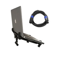 Thumbnail for Ultimate Support (HYM-100QR) HyperMount QR Laptop + MR DJ USA Speaker Cable