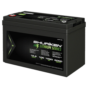 Shuriken LI-BT100 2000W / 100 Amp Hours Lithium Iron Battery