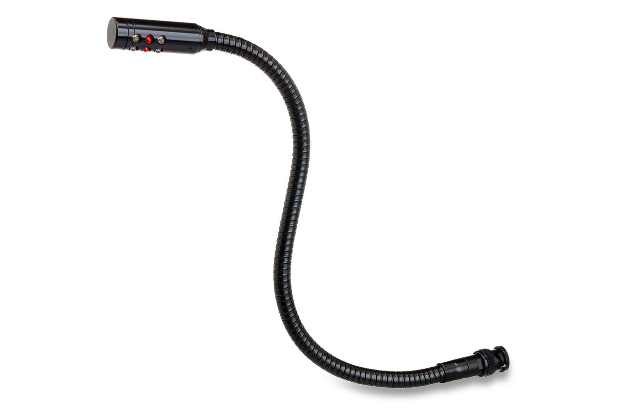 Hosa LTE-519XLR4 LED Console Lamp with Right-angle 4-pin XLR4 Male Connector 18"