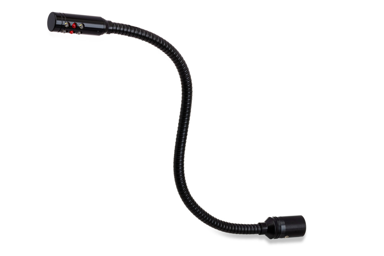 Hosa LTE-519XLR4 LED Console Lamp with Right-angle 4-pin XLR4 Male Connector 18"