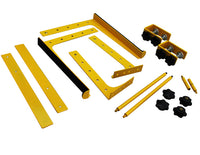 Thumbnail for MR DJ LTS109YL Laptop Computer Stand Yellow Mobile Disc Jockey PC Table Rack Mount Clamp Bracket