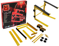 Thumbnail for MR DJ LTS109YL Laptop Computer Stand Yellow Mobile Disc Jockey PC Table Rack Mount Clamp Bracket