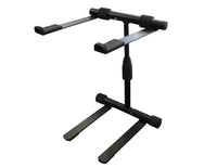 Thumbnail for MR DJ LTS200 Laptop Computer Stand Black Mobile Disc Jockey PC Table