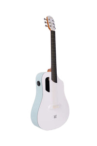 Thumbnail for Tagima LUMI - X WHS Acoustic Guitar - White Sparkle