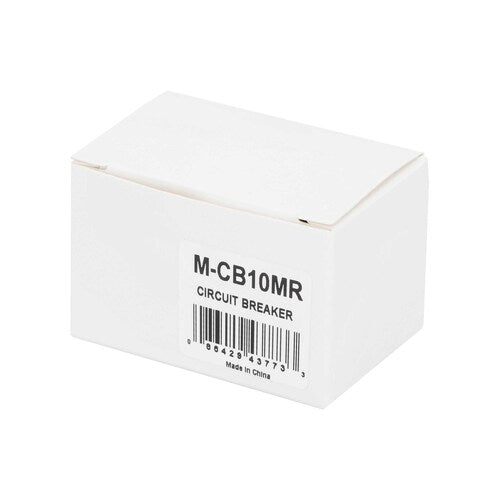 Install Bay M-CB10MR 10A Mini Circuit Breaker Manual Reset