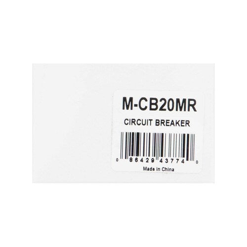 Install Bay M-CB15MR 15A Mini Circuit Breaker Manual Reset