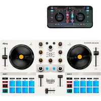 Thumbnail for Hercules DJ Control Mix Ultra Portable DJ Controller for djay White