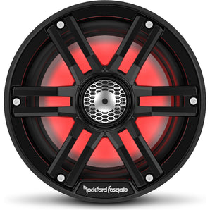 Rockford Fosgate M2-65B M2 Series 6-1/2" Color-Optix marine speakers Black