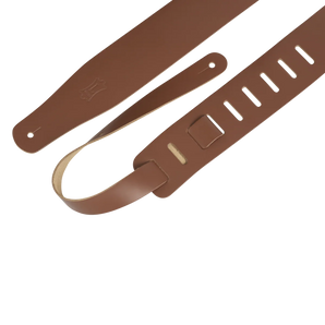 Levy's Leathers M26-WAL Chrome-Tan Leather Guitar Strap - Walnut