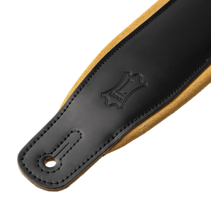Levy's Leathers M26SPD-BLK-TAN Acoustic Guitar Strap