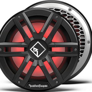 Rockford Fosgate M2D2-10IB M2 10" subwoofer Color Optix RGB LED lighting Black