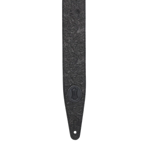 Levy's Leathers M317FCL-BLK Florentine Series Leather Guitar Strap - Black