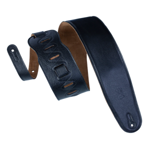 Levy's Leathers M4GF-XL-BLK Guitar Strap - Black Garment