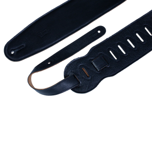 Levy's Leathers M4GF-XL-BLK Guitar Strap - Black Garment