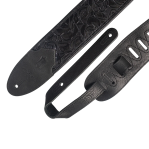 Levy's Leathers M4WP-007 Sundance Series 3" Wide Embossed Leather Guitar Strap