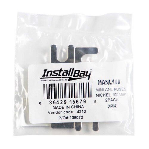 Install Bay MANL100 Mini ANL 100 AMP Fuse - Package of 2