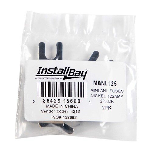 Install Bay MANL125 Mini ANL 125 AMP Fuse - Package of 2
