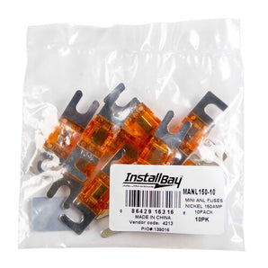 Install Bay MANL150-10 Mini ANL 150 AMP Fuse - Package of 10